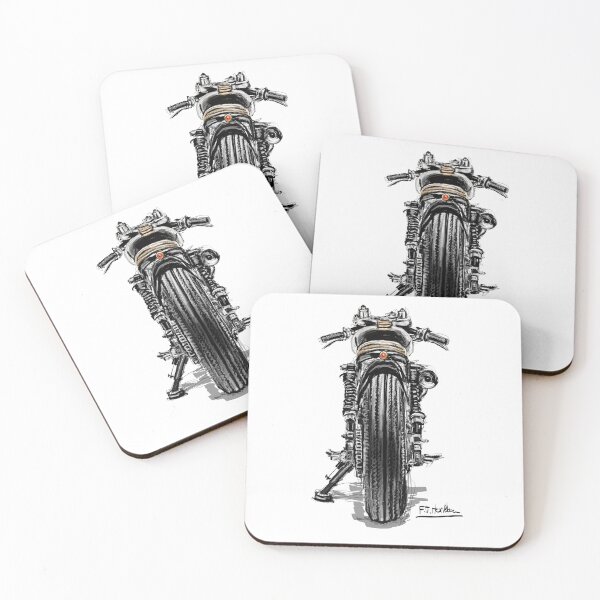Artikelvorschau, Cafe Racer von hinten entworfen und verkauft von Francohanekom.