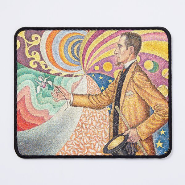 Item preview, HD. Portrait of M. Félix Fénéon, by Paul Signac. HIGH DEFINITION designed and sold by MINDTHECHERRY.
