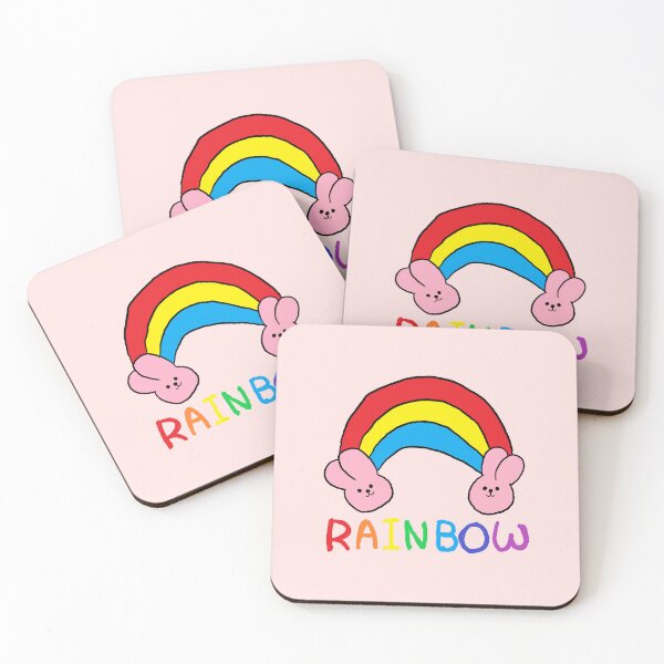 Item preview, rainbow rabbit designed and sold by zzzozzo.