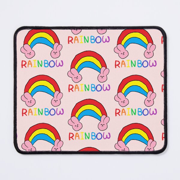 Item preview, rainbow rabbit designed and sold by zzzozzo.