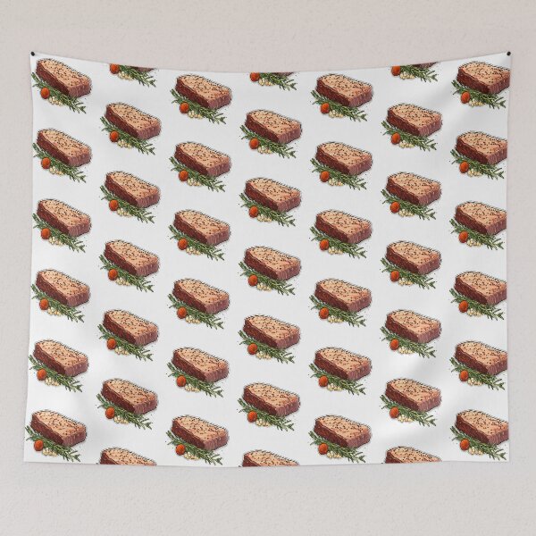 Item preview, Garlic and Pepper Steak with Salad and Bread designed and sold by marezino.