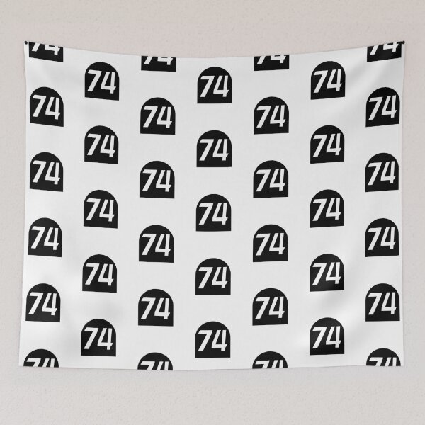 Item preview, Number 74 designed and sold by NumbersFort.