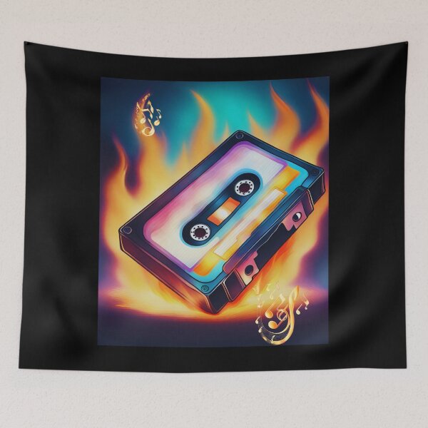 Item preview, Burning Cassette 3 designed and sold by TakeThis4.