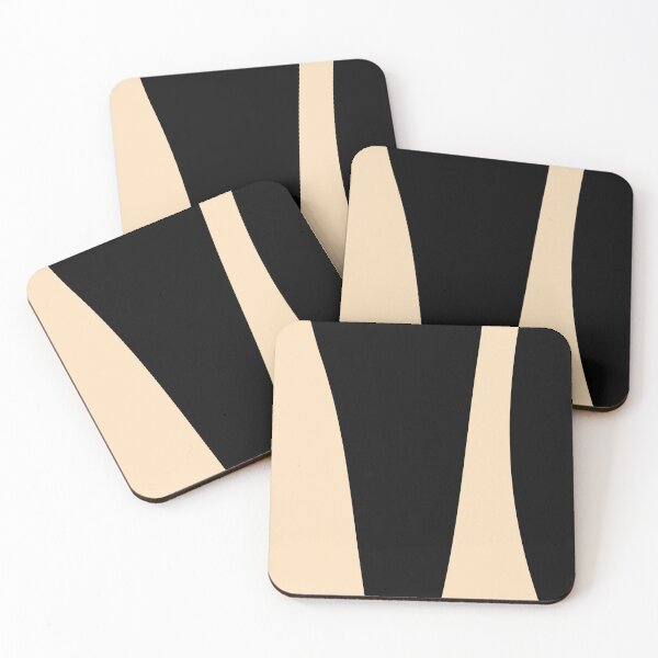 Item preview, Black and Beige Simple Artwork designed and sold by hvasilevshop.