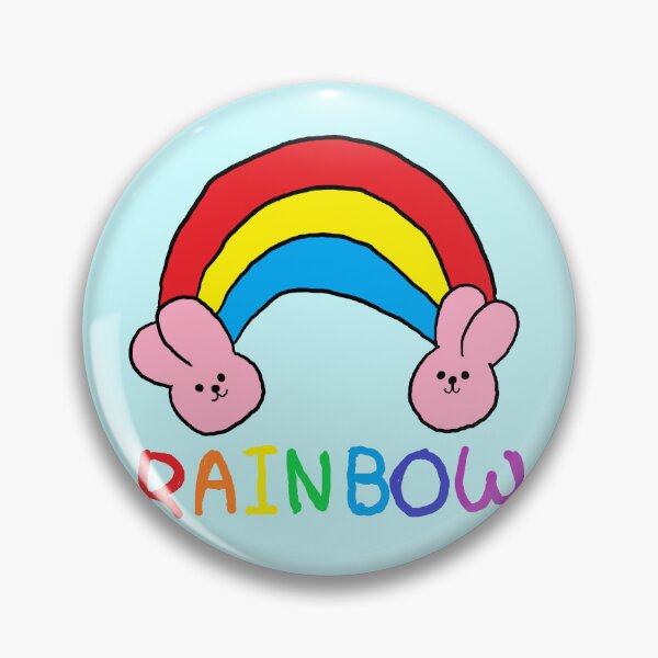 Item preview, rainbow rabbit designed and sold by zzzozzo.