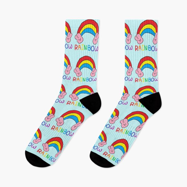 Item preview, rainbow rabbit designed and sold by zzzozzo.