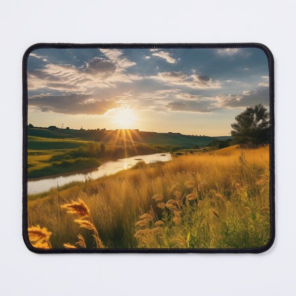 Item preview, Tuscany fields and tree on hills at sunrise - Landscape photography designed and sold by TheArtistOf2022.