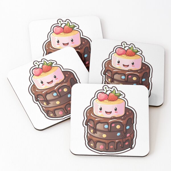 Item preview, Brownie Batter Cake with Frosting and Chocolate Chips designed and sold by marezino.