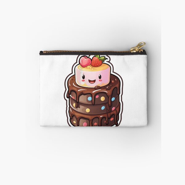 Item preview, Brownie Batter Cake with Frosting and Chocolate Chips designed and sold by marezino.