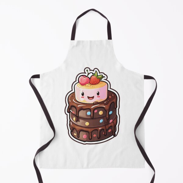 Item preview, Brownie Batter Cake with Frosting and Chocolate Chips designed and sold by marezino.
