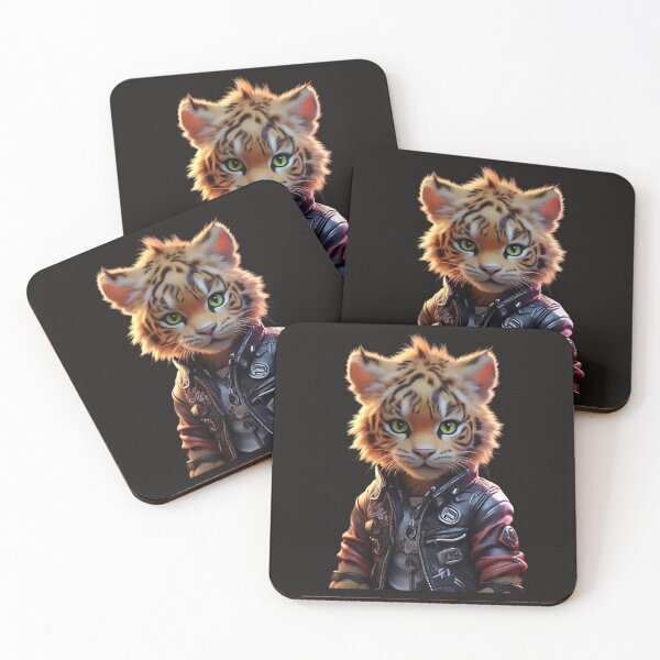 Item preview, Rocker cute tiger designed and sold by Promarkets.