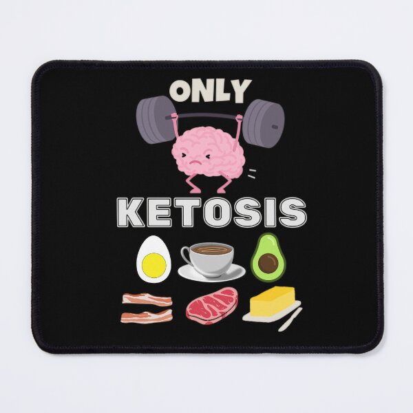 Item preview, Only ketosis and strong brain designed and sold by InverseArt.