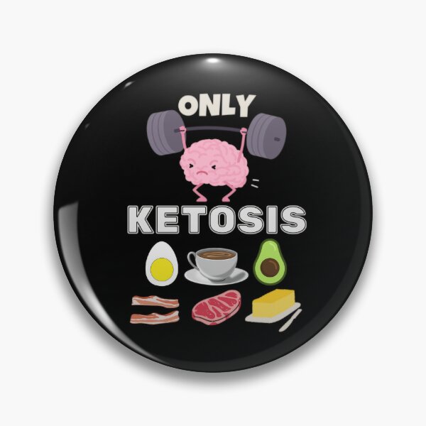 Item preview, Only ketosis and strong brain designed and sold by InverseArt.