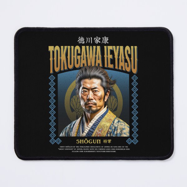 Item preview, Famous Samurai - Tokugawa Ieyasu designed and sold by GarmentMonkeyCo.