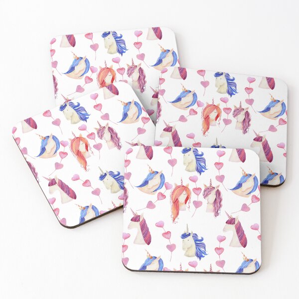 Item preview, Watercolor unicorns designed and sold by tapilipa.