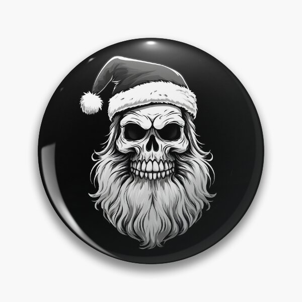Item preview, Skull in Santa Hat  designed and sold by AngelinaBezm.