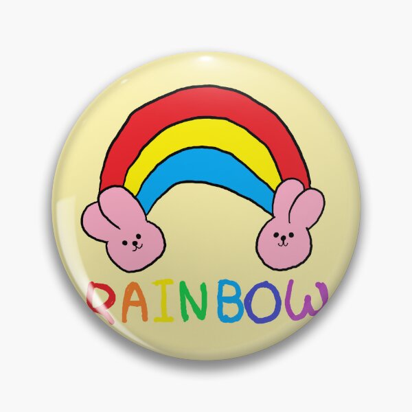 Item preview, rainbow rabbit designed and sold by zzzozzo.
