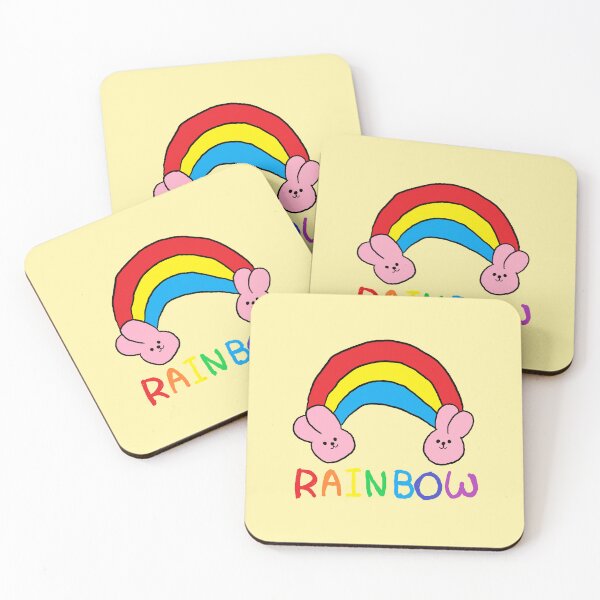 Item preview, rainbow rabbit designed and sold by zzzozzo.