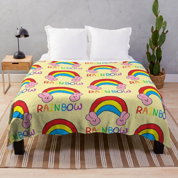 Item preview, rainbow rabbit designed and sold by zzzozzo.