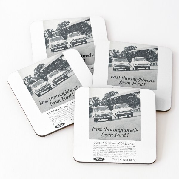 Item preview, Vintage Ford classic car advert designed and sold by Random Railways.