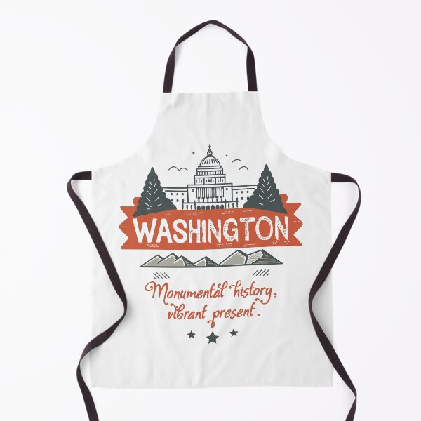 Aperçu de l'œuvre Washington Monumental History VIbrant présent. créée et vendue par shirtsngoodies.