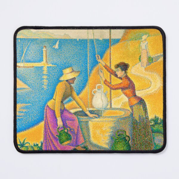 Item preview, HD. Women at the Well, by Paul Signac. HIGH DEFINITION designed and sold by MINDTHECHERRY.