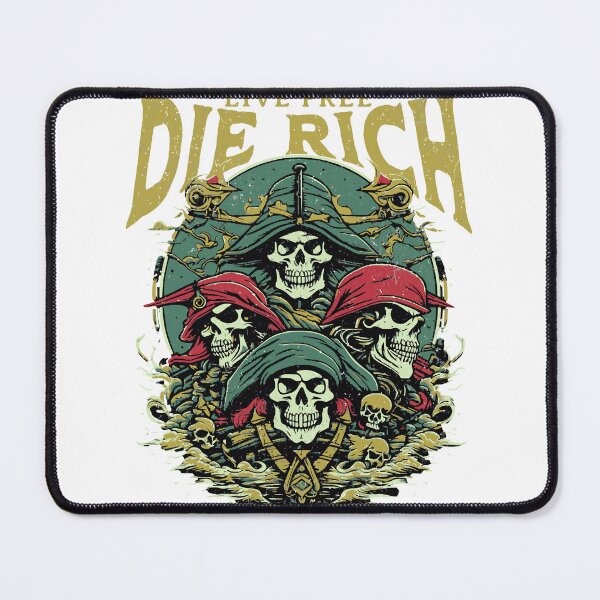 Item preview, Live Free Die Rich designed and sold by CyberWindow.