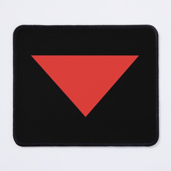 Aperçu de l'œuvre Marque du triangle rouge de Palestine créée et vendue par ArabicMerch.