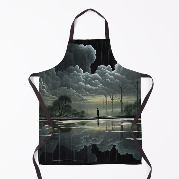 Item preview, Reflective Surrealism: Rain's Ethereal Fluorescence designed and sold by AI-Only Creations.