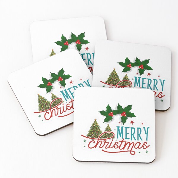 Item preview, Mistletoe with christmasTrees   with thier decoration- designed and sold by mndesignworx.