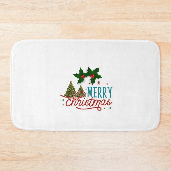 Item preview, Mistletoe with christmasTrees   with thier decoration- designed and sold by mndesignworx.