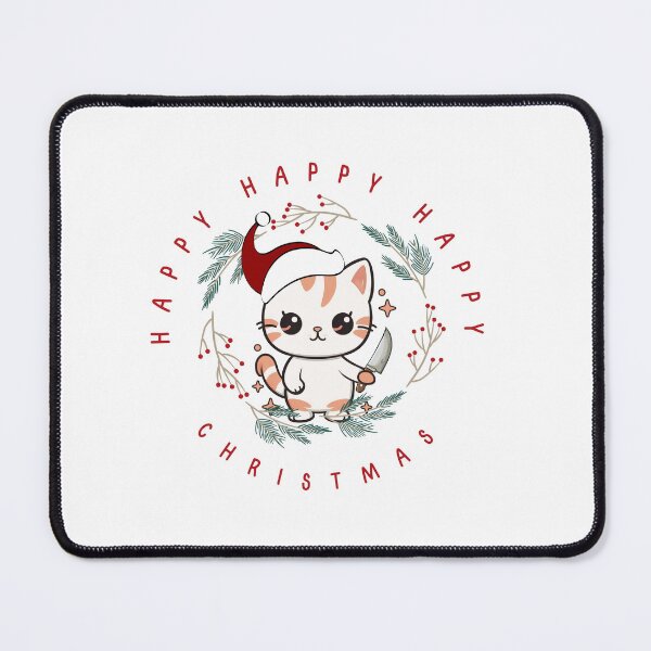 Item preview, Christmas worker cat designed and sold by ABKforDesign.