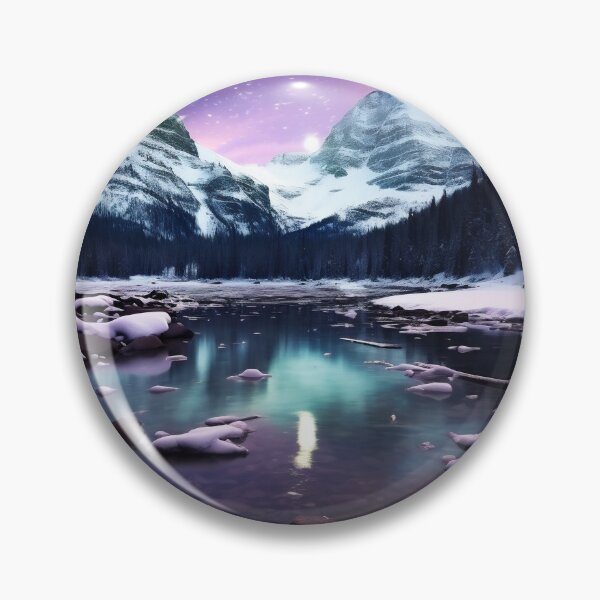 Item preview, Iceland landscape with aurora night sky in long exposure - Landscape photography designed and sold by TheArtistOf2022.