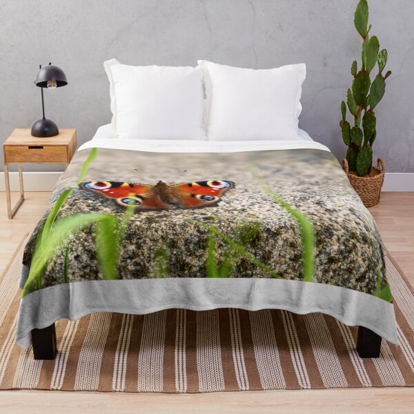 Item preview, Peacock Butterfly through the grass designed and sold by Annika Westgeest.