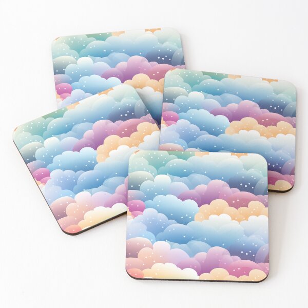 Item preview, Rainbow Clouds Cute Sky Design designed and sold by NikkofTime.