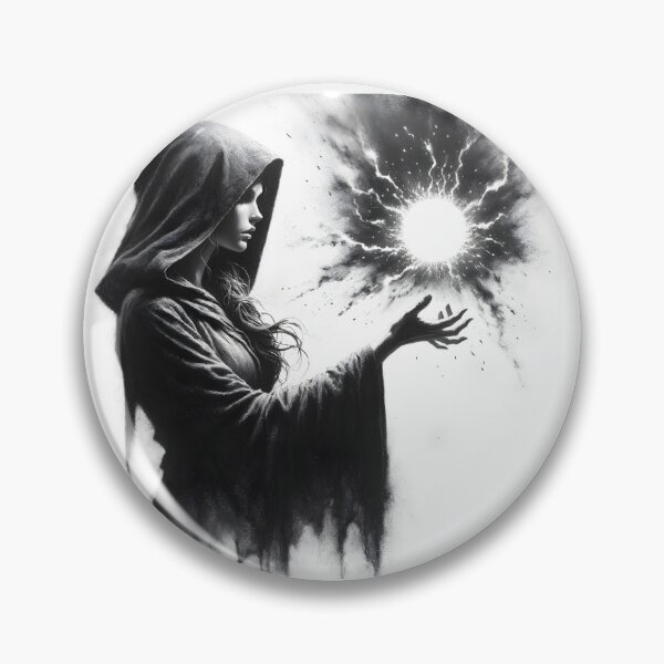 Item preview, DnD Fireball Sorceress In Charcoal designed and sold by Truck Stop One.