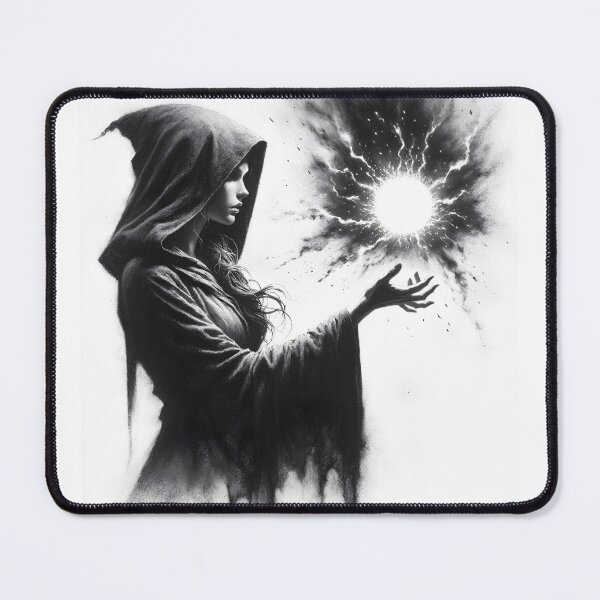 Item preview, DnD Fireball Sorceress In Charcoal designed and sold by Truck Stop One.