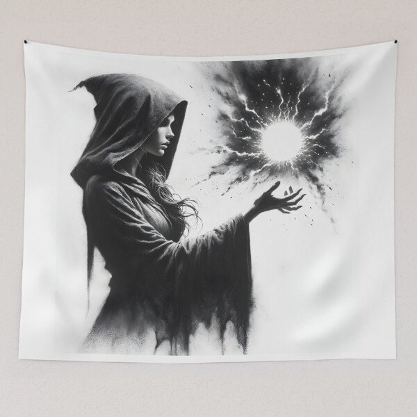 Item preview, DnD Fireball Sorceress In Charcoal designed and sold by Truck Stop One.