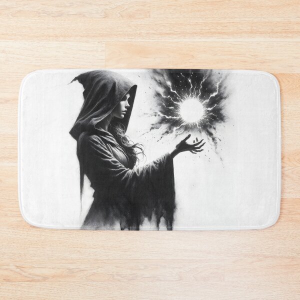 Item preview, DnD Fireball Sorceress In Charcoal designed and sold by Truck Stop One.