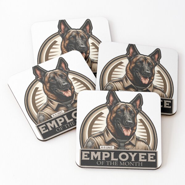 Item preview, EMPLOYEE OF THE MONTH DOG K9 FUNNY designed and sold by HYPeR-NaTUrE.