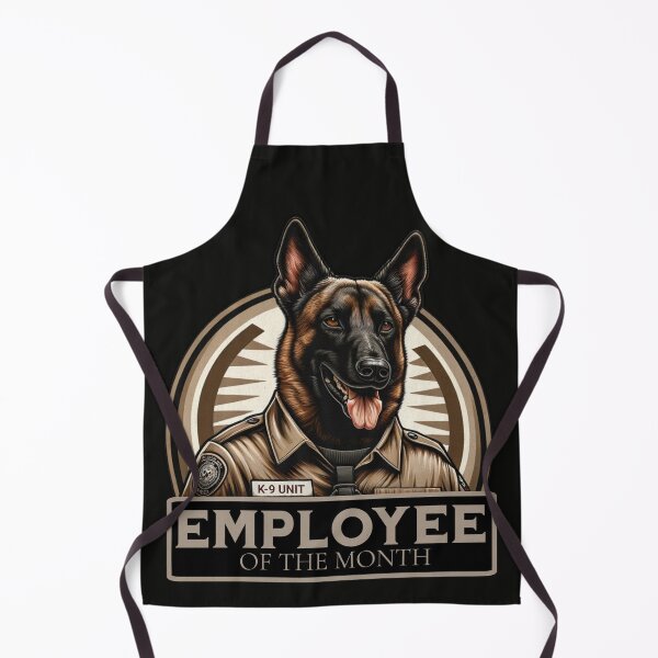 Item preview, EMPLOYEE OF THE MONTH DOG K9 FUNNY designed and sold by HYPeR-NaTUrE.