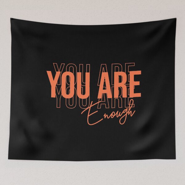 Item preview, You are not enough - Never stop dream - Never give up surrender - Never have i ever - never gonna give you up - Its okay not to be okay designed and sold by JansenGS.