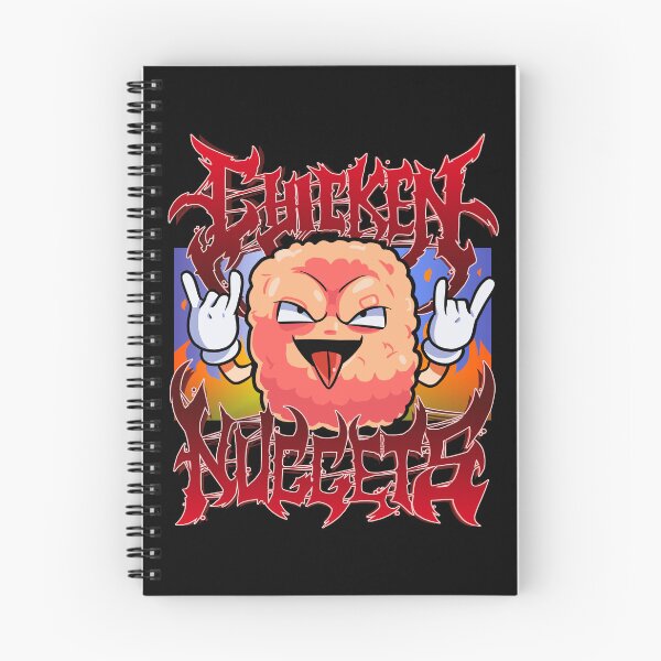 Item preview, Chicken Nuggets Heavy Metal World Tour Food Lover  designed and sold by Nosek1ng.