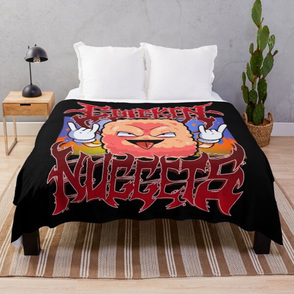 Item preview, Nuggets de pollo Gira mundial de heavy metal Amante de la comida designed and sold by Nosek1ng.