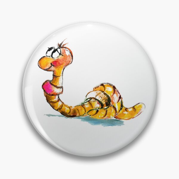 Item preview, Earthworm Ludwig designed and sold by CorneliaPilz.