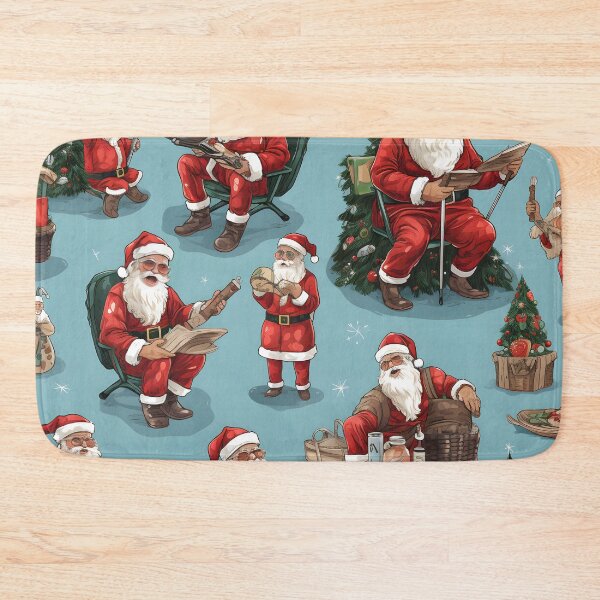 Item preview, Christmas pattern art santa designed and sold by Krasnovaovaova.