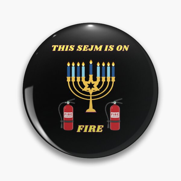 Item preview, This Sejm Is on Fire, Menora, Grzegorz Braum, designed and sold by Imaginefun.