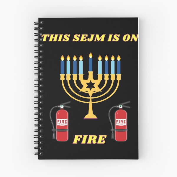 Item preview, This Sejm Is on Fire, Menora, Grzegorz Braum, designed and sold by Imaginefun.