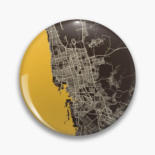 Item preview, Jeddah City Map of Makkah, Saudi Arabia - Pastel designed and sold by deMAP.