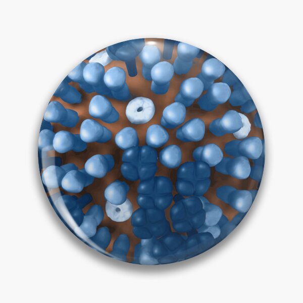 Item preview, STK701458H-3D Generic Influenza virion's ultrastructure. designed and sold by StocktrekImages.